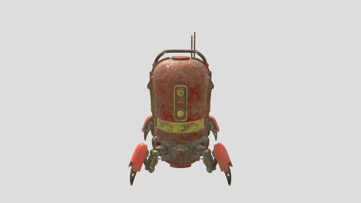 Spiderbot 3D Model