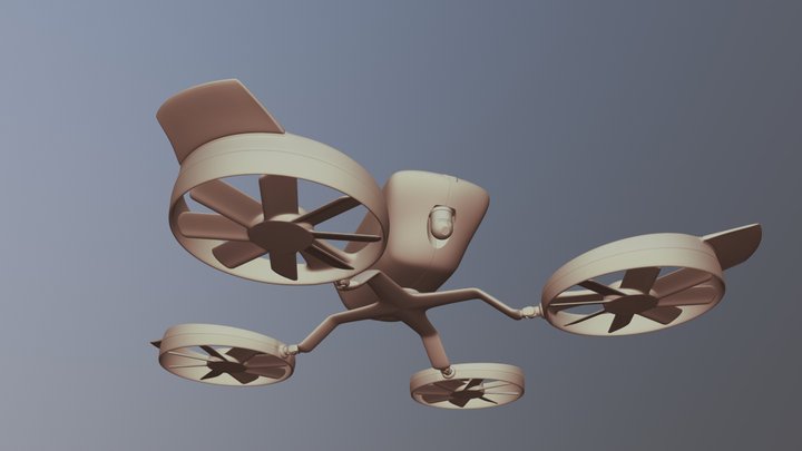 Drone_03_Arahnide 3D Model