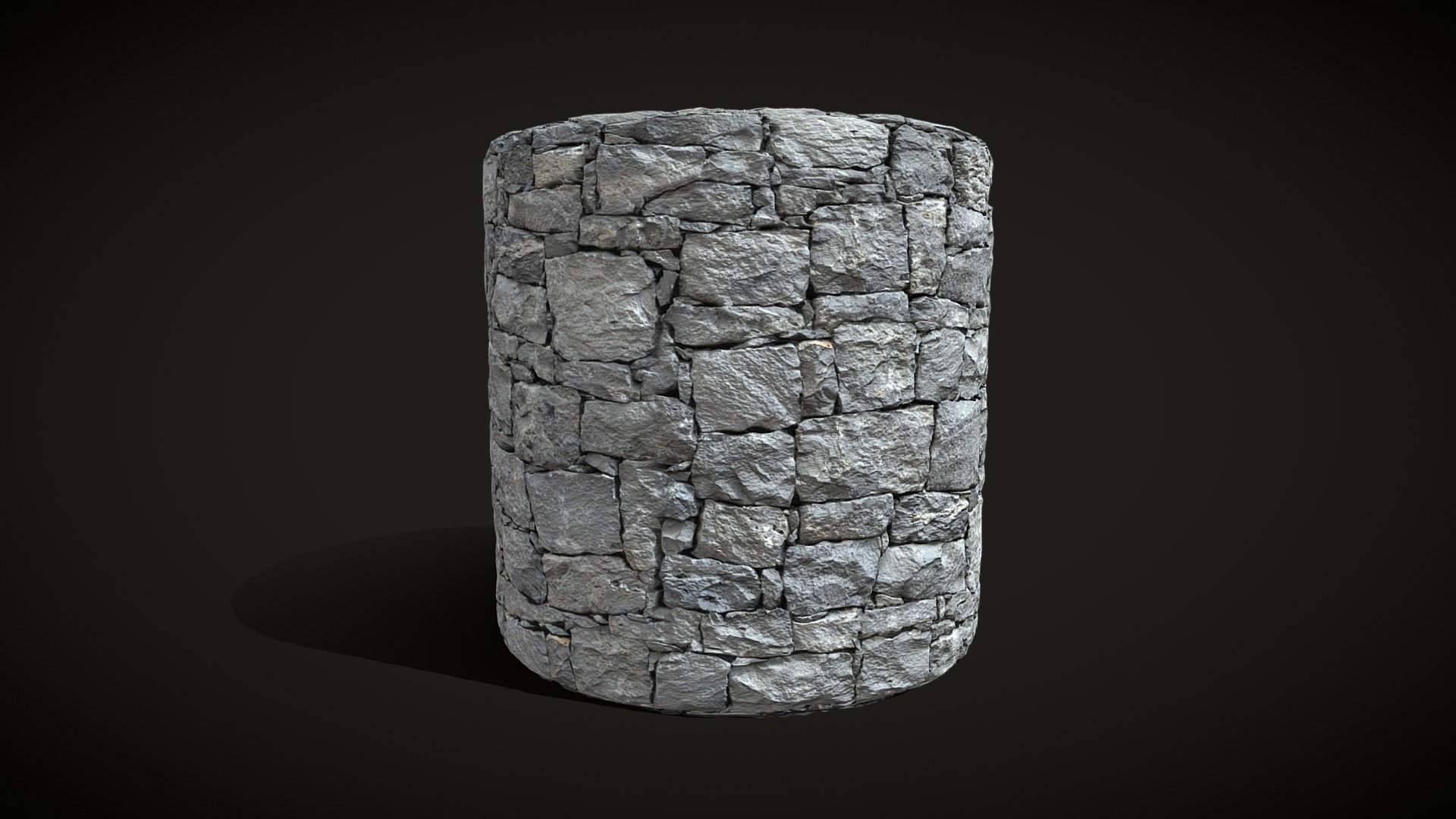 Muro de rocas basálticas - 3D model by García Ávila, M. (@garcia.avila ...