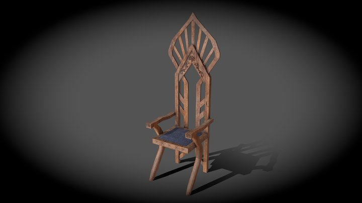 Elven Chair (Free) – Modelo 3D gratuito STL