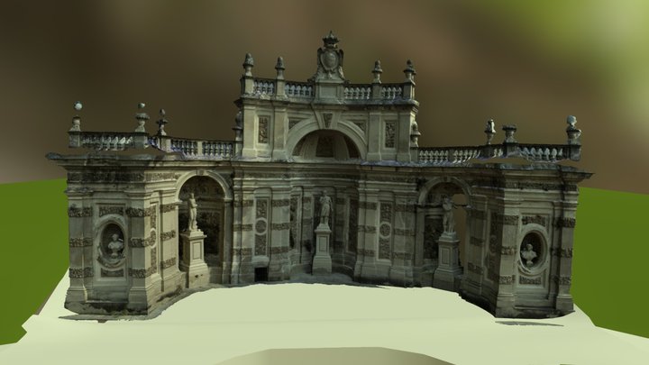 Villa della Regina - Belvedere Degrado 3D Model