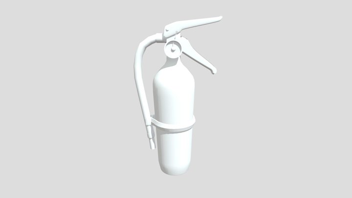 Fire Extinguisher 3D Model