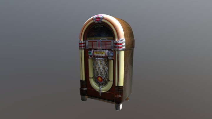 jukebox 3D Model