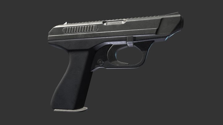 VP70 Handgun 3D Model
