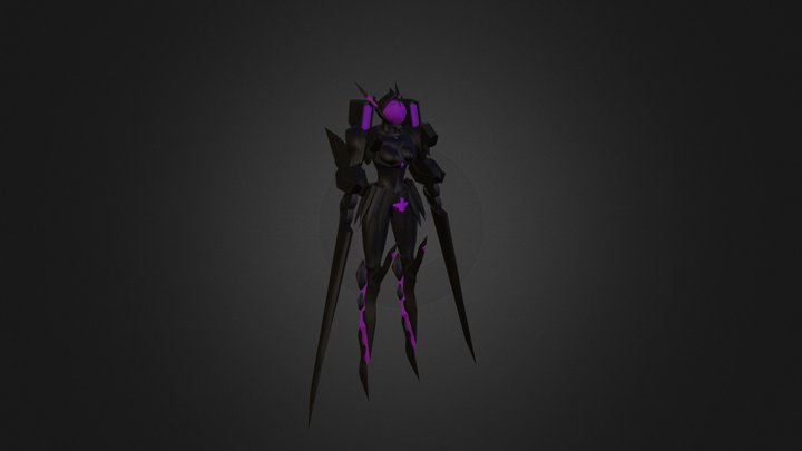 Accel World-Blacklotus 3D Model