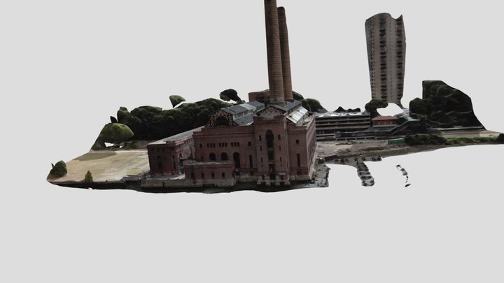 Glenwood Power Plant 3D Model