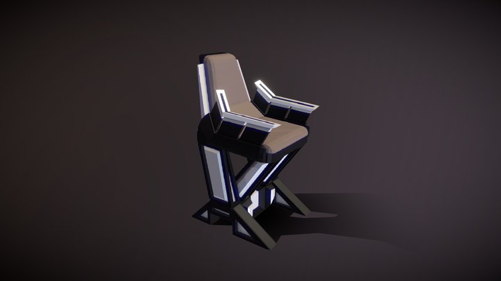Control Console Chair – Free 3D Model STL