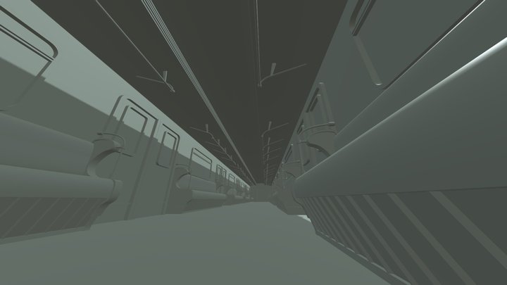 train 3D Model