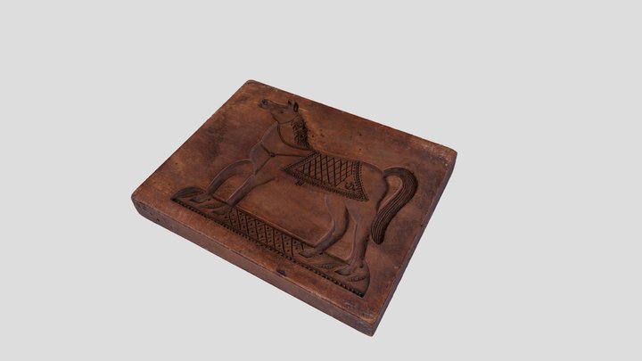 O 1471 - Perníkářská forma 3D Model