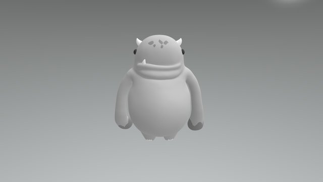 Monster Character 3D Model