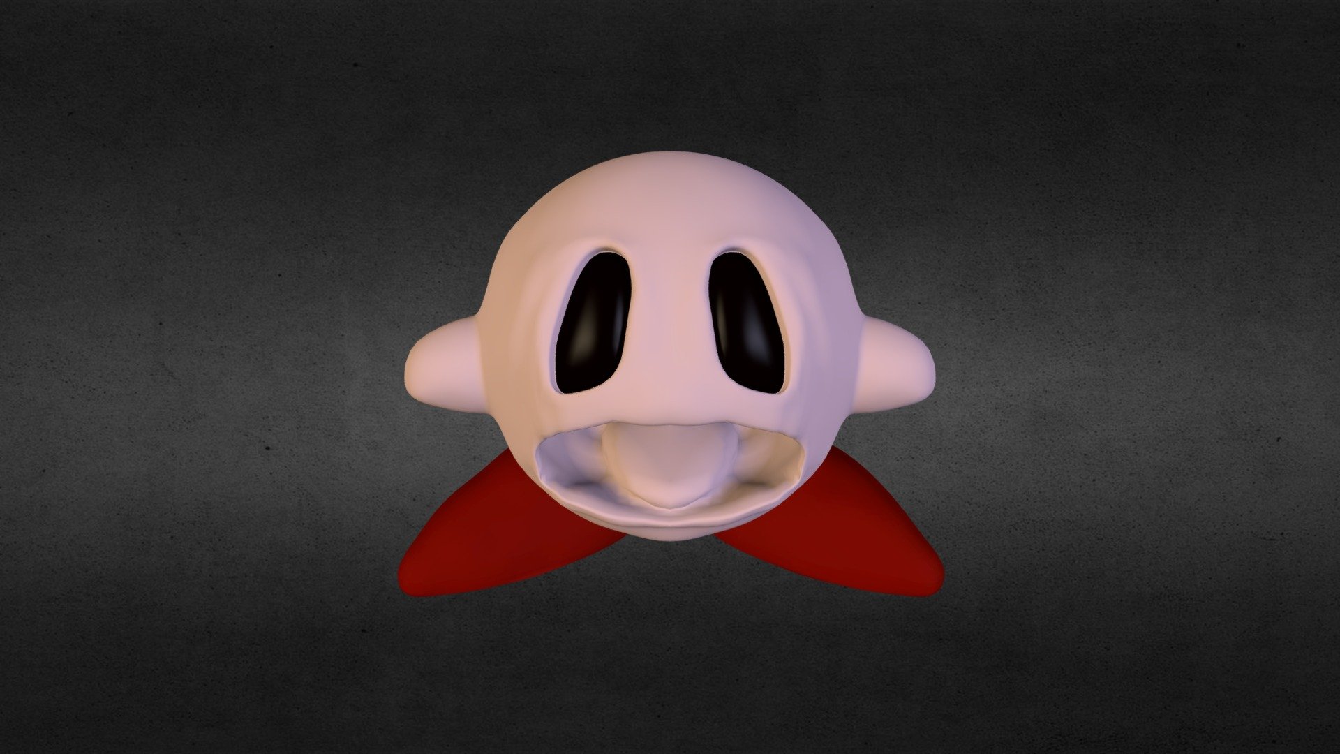 Zombie Kirby - 3D model by lomac [839f11d] - Sketchfab