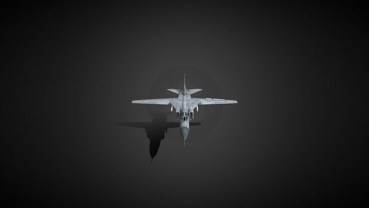 Миг-23МЛ 3D Model