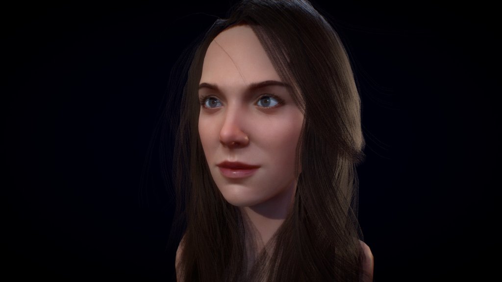 Alison Brie - Likeness & Hair Practice