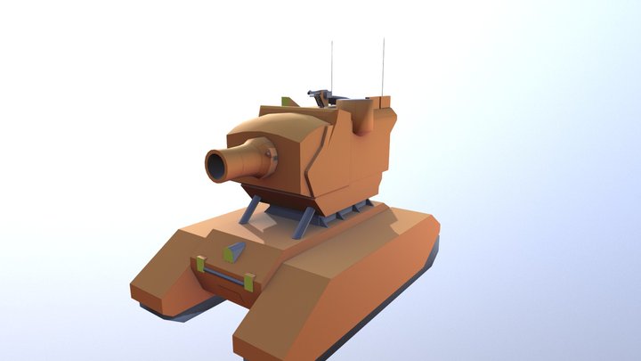 Tank Design F024932h Flaxman 3D Model