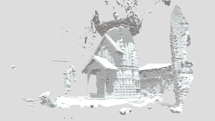 Tempel PLY File 3D Model
