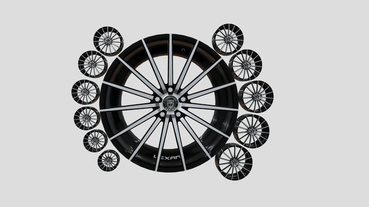 Lexani Pegasus 3D Model