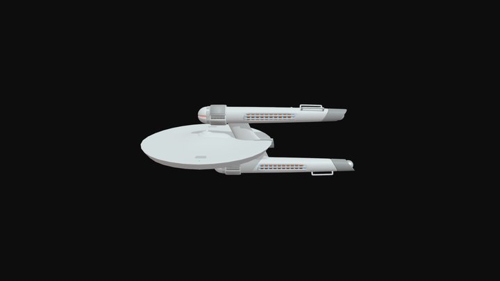 Scout ship 3D Model