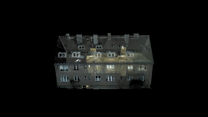 Mehrfamilienhaus - Hamburg 3D Model