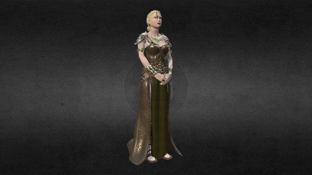 Oscarina - eternity 3D Model