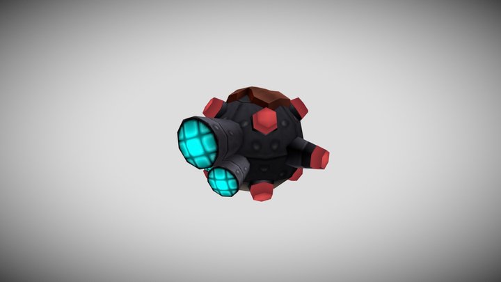 WW2 Mine 3D Model