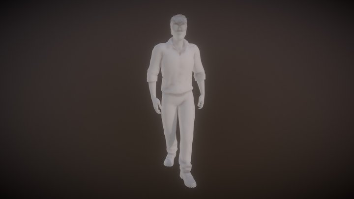 Cool Guy With Specs CADDMAN 3D 3D Model