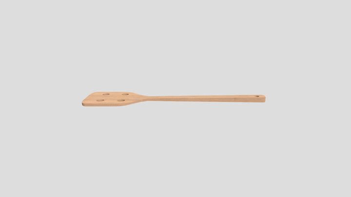 Wooden ladle – Free 3D Model STL
