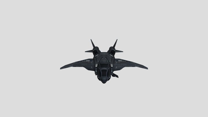 Fortnite Quinjet 3D Model
