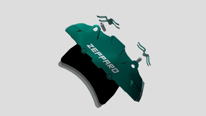 BRAKE CALLIPER 3D Model