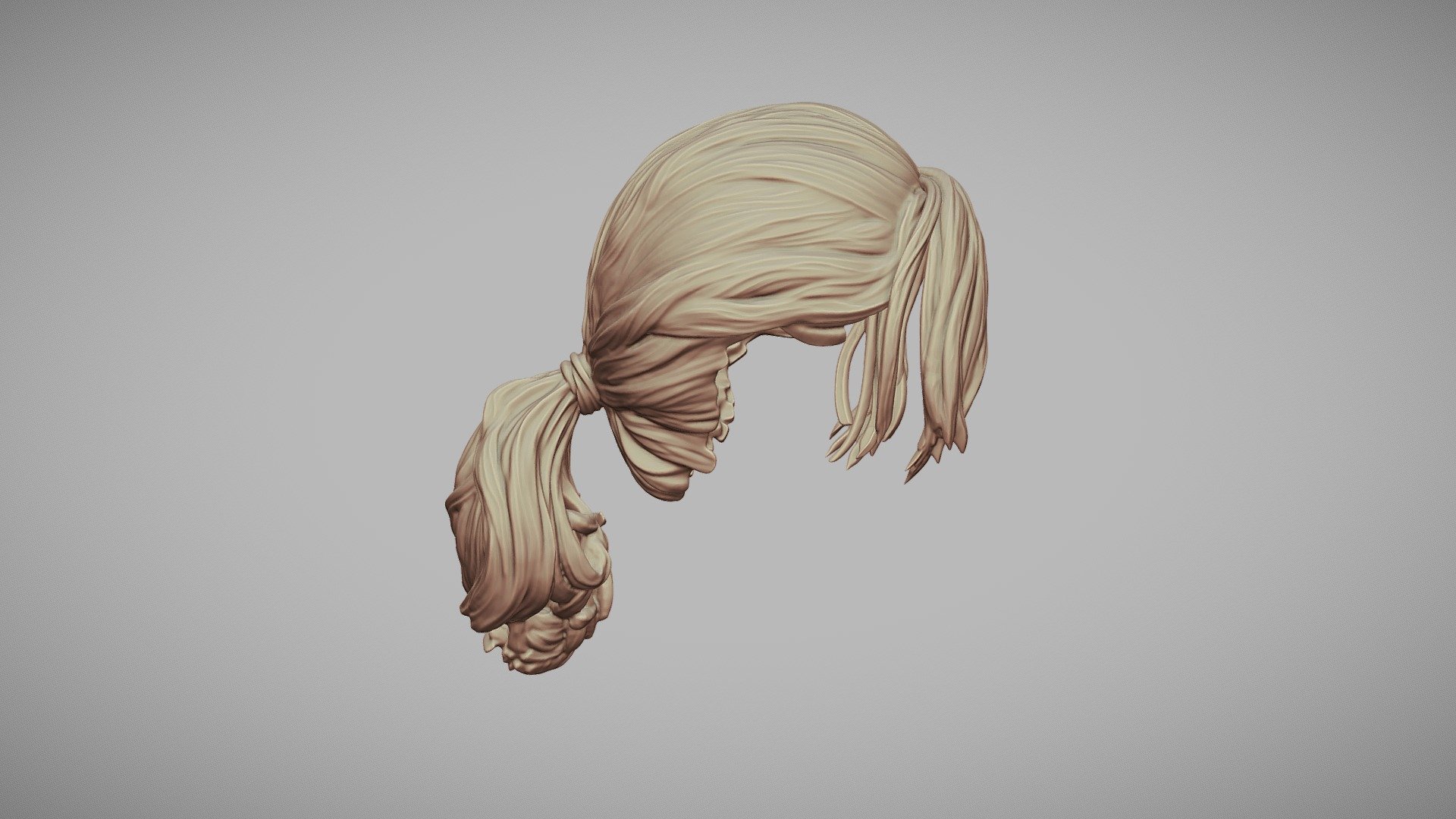 Hair 44 Buy Royalty Free 3d Model By Rumpelstiltskin Rumpelshtiltshin 83a574a Sketchfab 9773