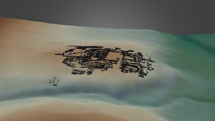 Knossos terrain 3D Model