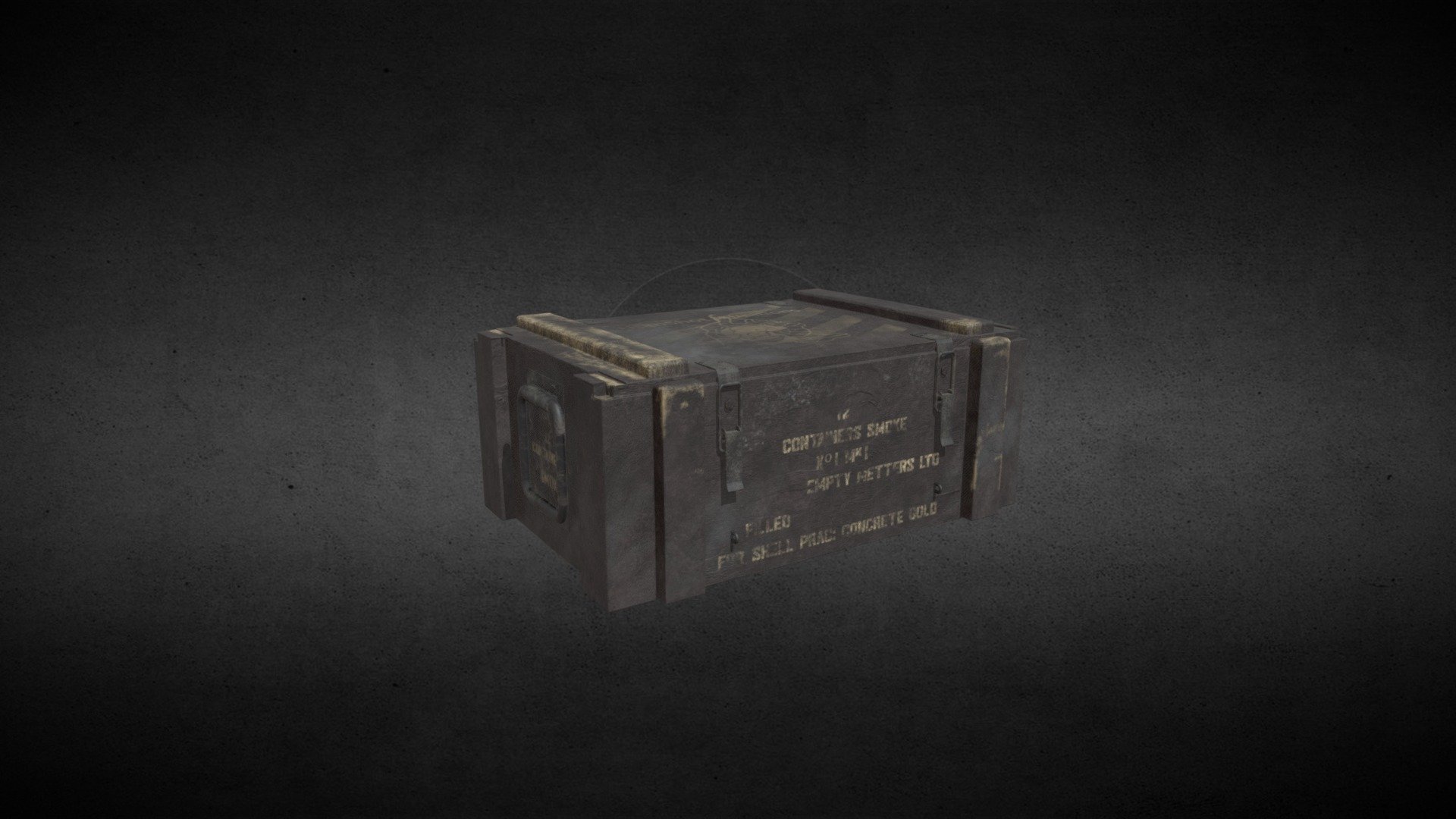 TitanShot Munitions Ammo box - 3D model by JohnKlous [83a790a] - Sketchfab