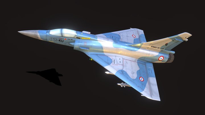Mirage 2000 C 3D Model