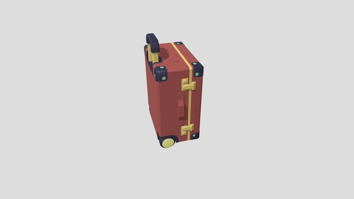 【Simple3DModel】CarryCase 3D Model