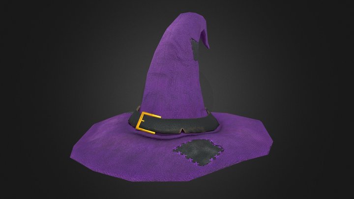 Wizards Hat 3D Model