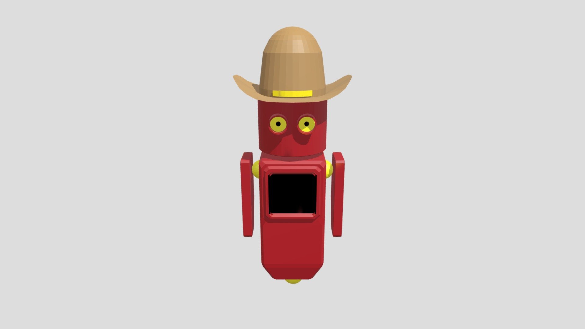Southern Robot Low Poly