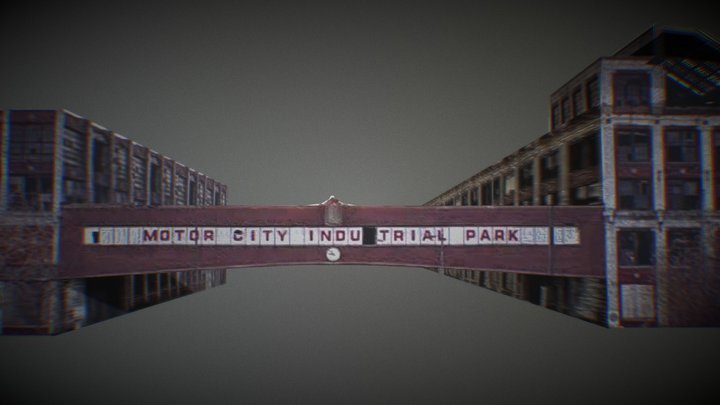 Motor City Industrial Park, Abandoned Detroit MI 3D Model