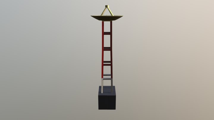 Parabola Tower 3D Model