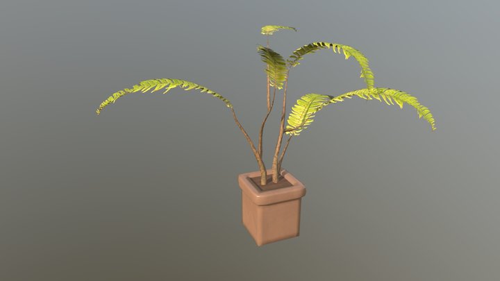 Plant FBX 3D Model