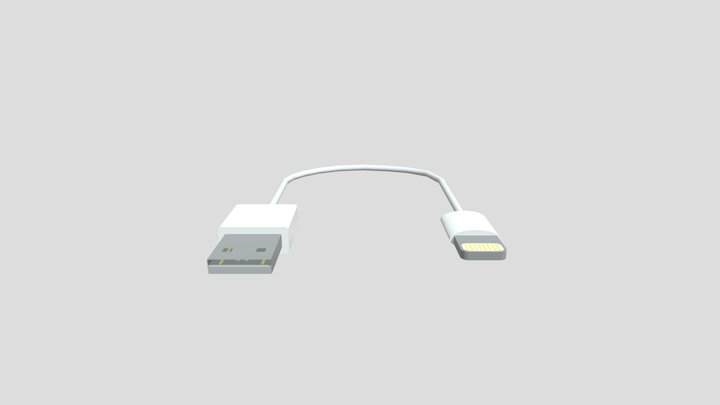 Phone Charger 3D Model