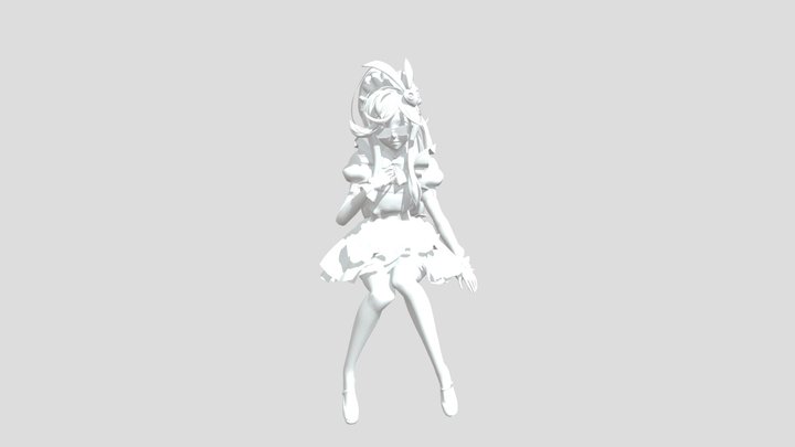 Mayahuel of Destinychild 3D Model