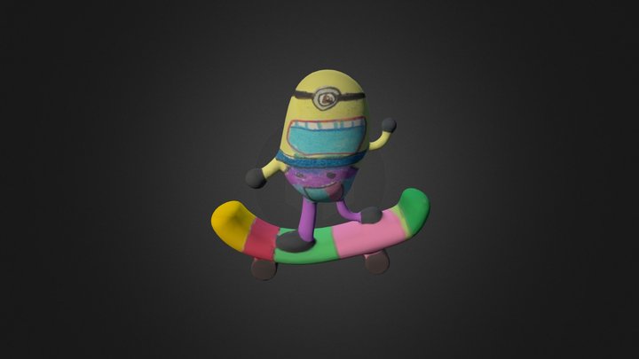 Kids Drawing (2d to 3d) 3D Model