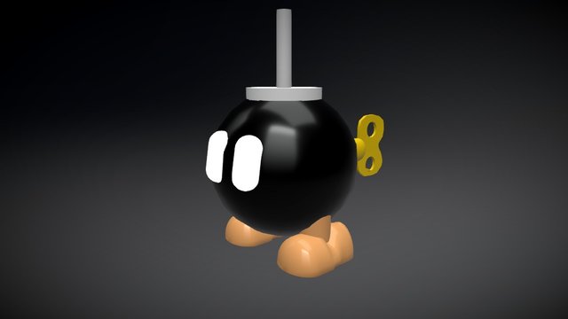 Bob-omb 3D Model