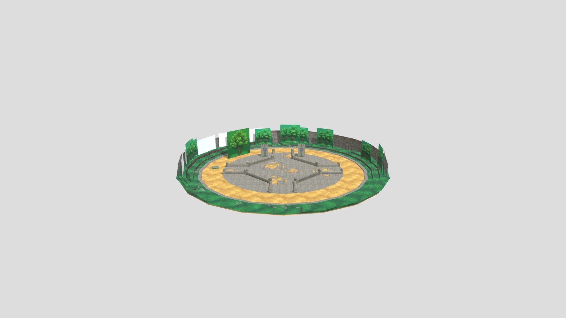Ancient Temple - Download Free 3D model by leducgagnetommy [83ae310 ...