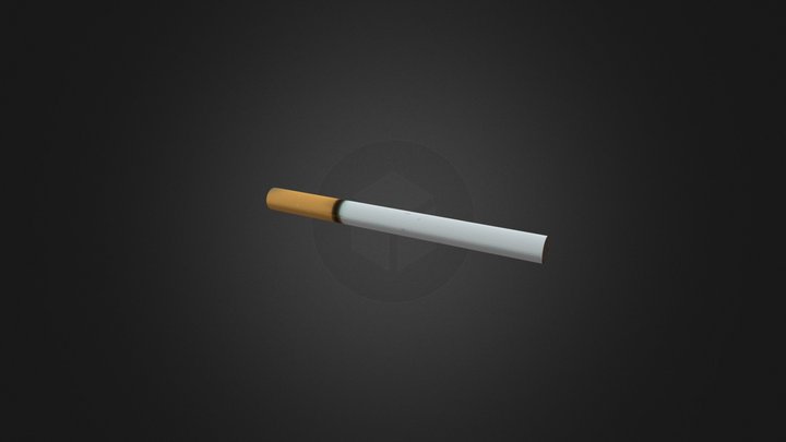 Free Cigarette 3D Model 3D Model
