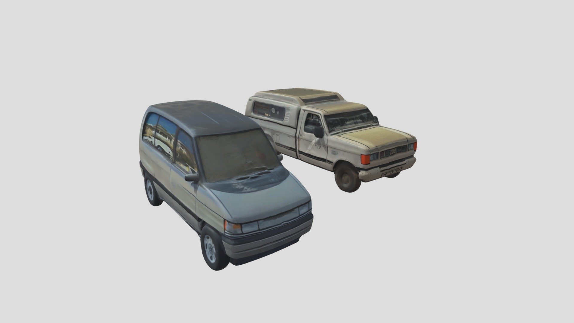 2 realistic vehicles - Download Free 3D model by Coolguywhodosevehicles ...