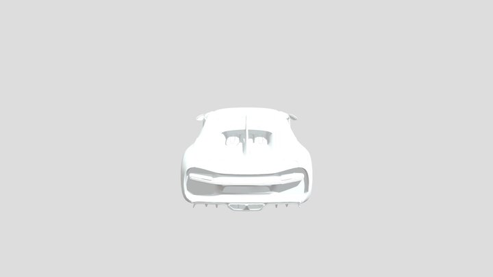 Bugatti Chiron Sport 3D Model