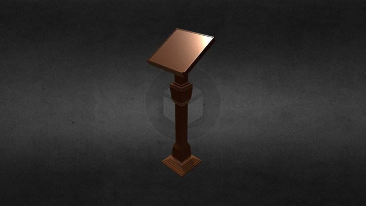 Lectern 3D Model