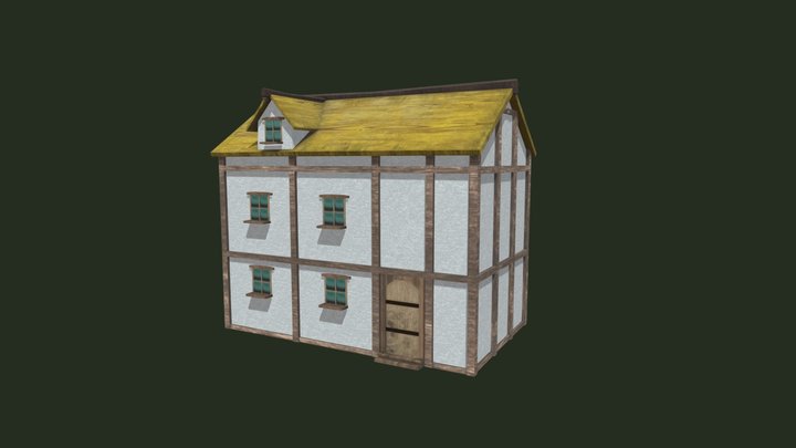 Casa 2 Pisos 3D Model