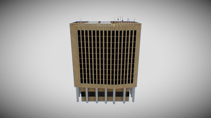 CT6010 - Eagle Tower Building 3D Model