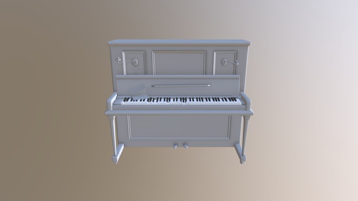 Pianino 3D Model